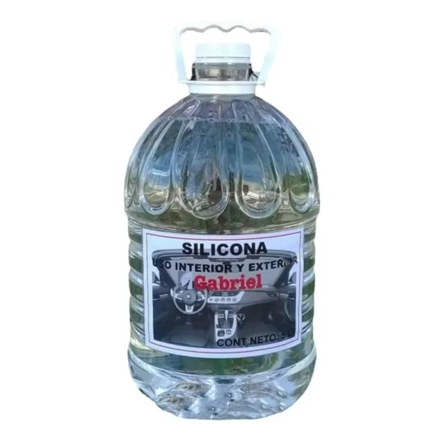 Silicona Liquida Tableros Autos Interior Y Exterior 5 Litos
