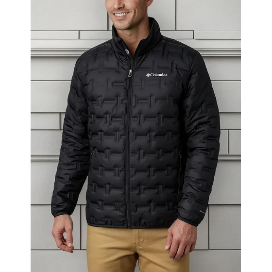 Chaqueta Negro Columbia Hombre Delta Ridge Down Jkt 1875902-