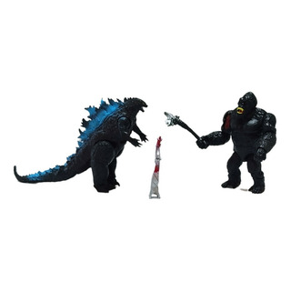 Brinquedos Godzilla Vs King Kong Bonecos Articulados Batalha Brinquedos Godzilla Vs King Kong Bonecos Articulados Batalha