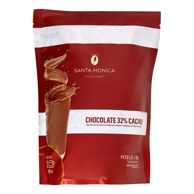Chocolate Em Pó 32% Cacau - Santa Mônica  1kg
