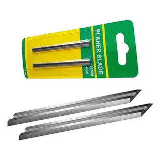 2 Lâminas Faca Plaina Elétrica Black Decker 82mm 2 Lâminas Faca Plaina Elétrica Black Decker 82mm