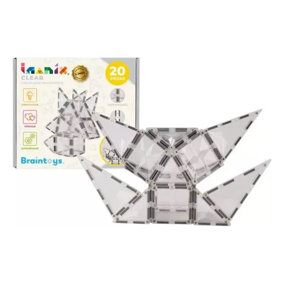 Imanix Clear 20 Piezas Braintoys