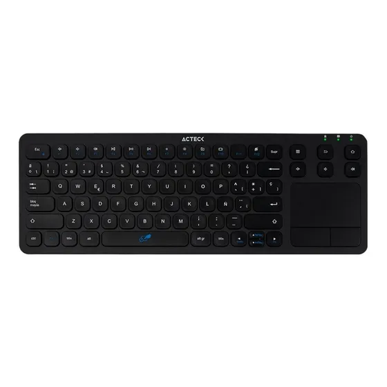 Teclado Multimedia Acteck Wireless Con Touchpad K-pad Mk410