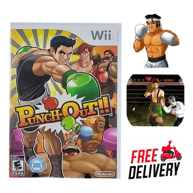 Juego Nintendo Wii/ Wii U Punch Out