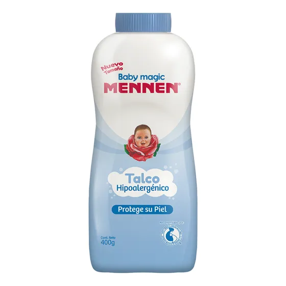Talco para bebé Mennen Baby Magic Hipoalergénico 400 g