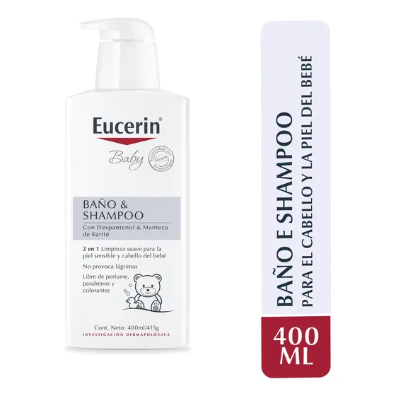 Baby Baño & Shampoo Eucerin 400ml