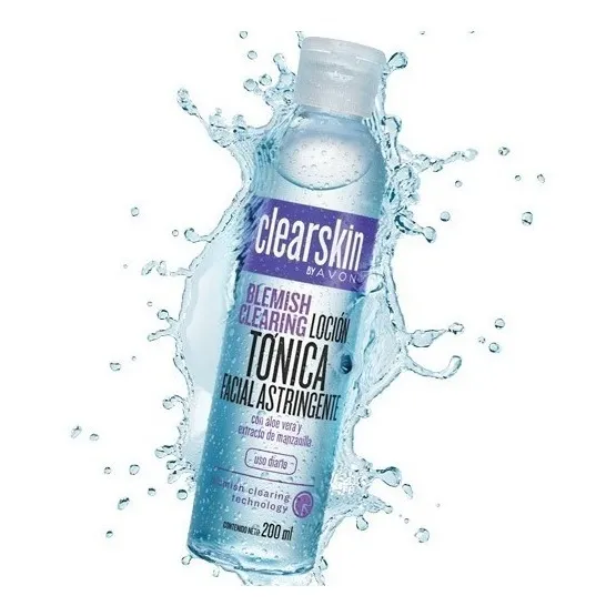 Loción Tónica Con Acido Salicilico De Avon,acné,exceso Grasa