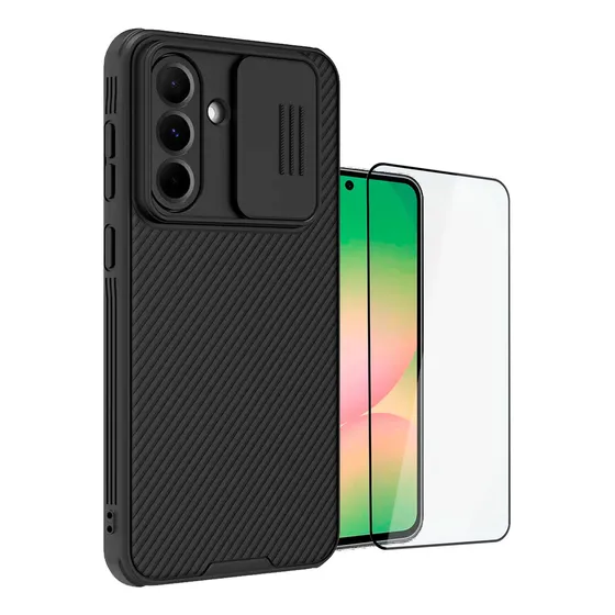 Case Nillkin Camshield Para Galaxy A56 5g + Mica De Vidrio