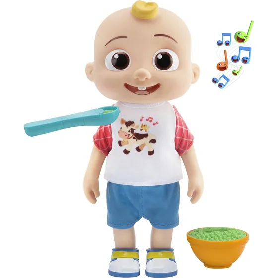 Muñeca Interactiva Cocomelon Jj Con Ropa Y Accesorios