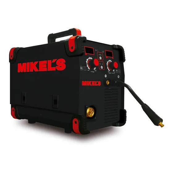 Soldadora Micro Alambre Y Electrodo Inverter 200 Amp Mikels Color Como se muestra en la imagen
