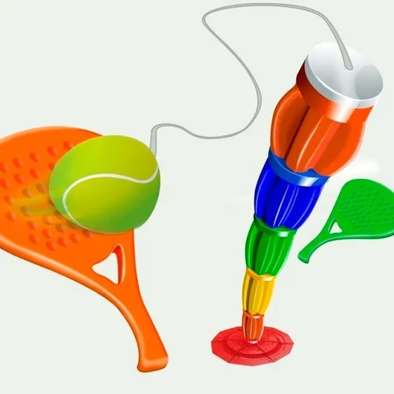 Tenisol Original En Bolsa Con Paletas Juegosol 35b