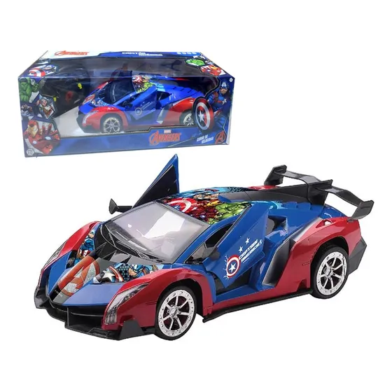 Juguete Carro De Velocidad Con Control Remoto Avengers
