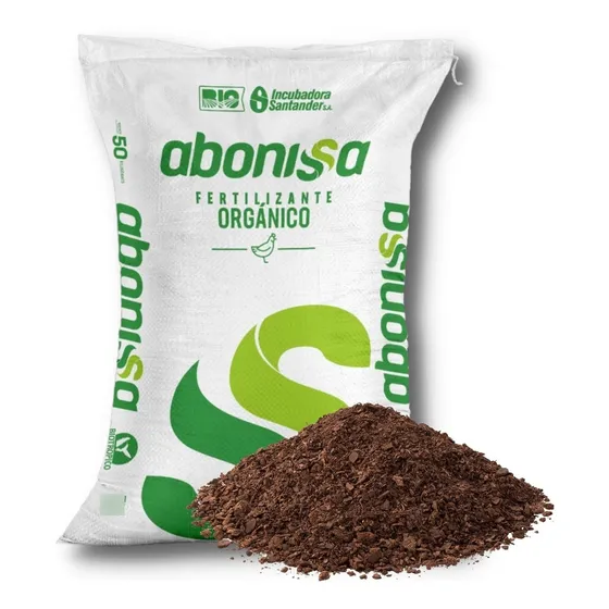 Gallinaza Orgánica Compostada Abono Orgánico Abonissa X 46kg