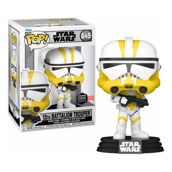 Funko Pop Star Wars 13th Battalion Trooper #645 Exclusive