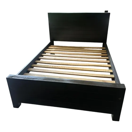 Cama Matrimonial Individual En Madera Maciza Reforzadas