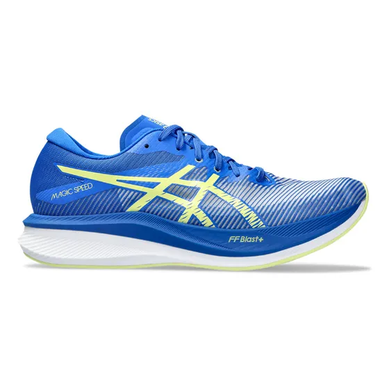 Zapatillas Asics Magic Speed 3 Blue/glow Yellow Hombre