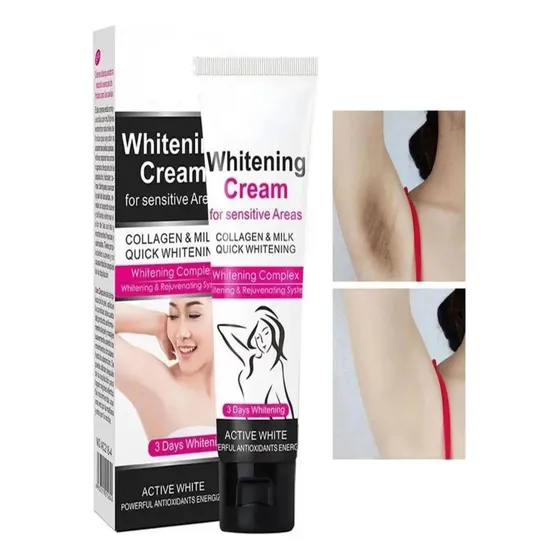 Crema Blanqueadora De Axilas Y Partes Intimas