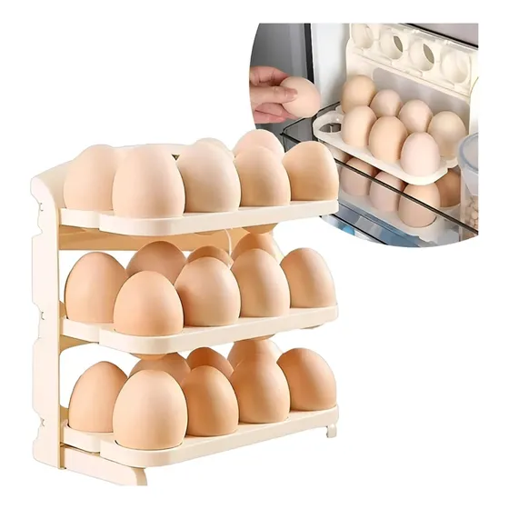 Organizador De Huevos Para 24 Unidades Huevera Para Cocina