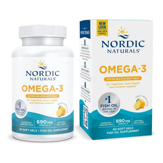 Nordic Naturals Omega-3 690 mg 60 cápsulas blandas