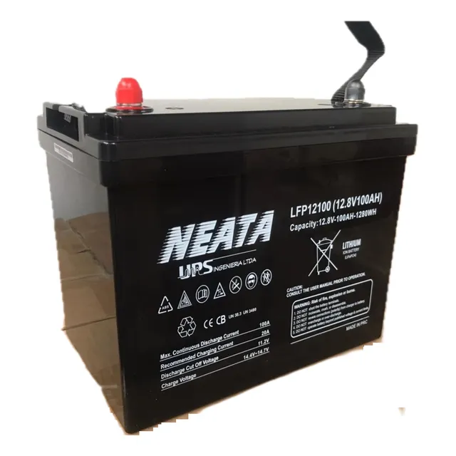 Bateria Litio 12v 100ah Panel Solar, Bicicleta Moto Silla El