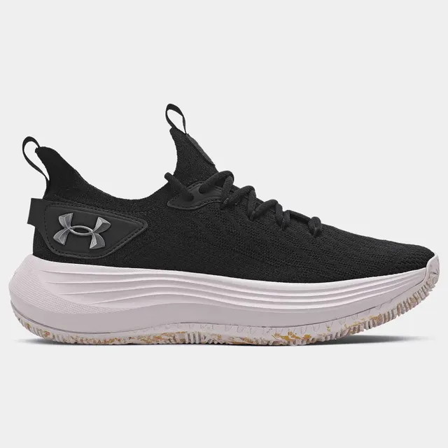 Tênis Masculino Hooper Under Armour Black/white/metpewter Liso 41