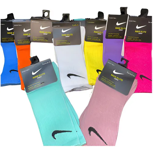 Docena Pares Medias Nike Larga Elite Varios Colores