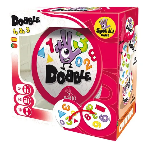 Juego De Mesa Dobble Formas Y Números Asmodee