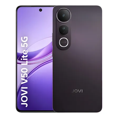 Smartphone Jovi V50 Lite 5g 256gb 8gb Ram Câmera 50mp Amoled 6.77  6500mah 90w Android 15 - Preto Eclipse