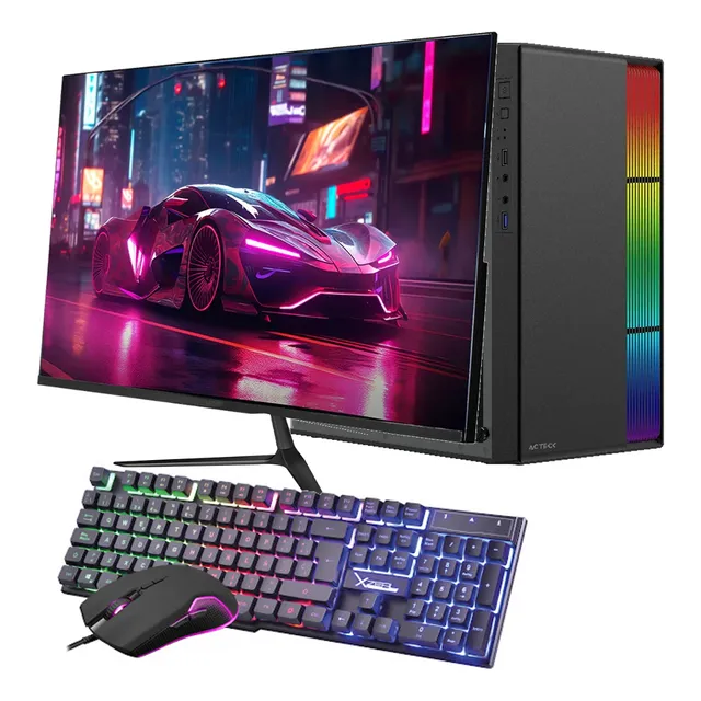 Pc Gamer Barata Ryzen 5 Vega 7 32gb Ram Ssd 1tb Monitor 21.5