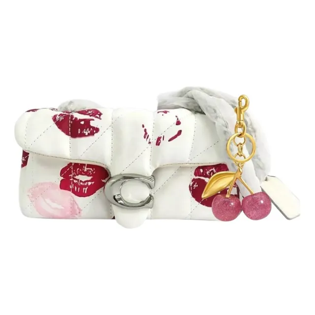 Bolsa Coach Crossbody Besos Cuero Banco Mini Tabby Kiss