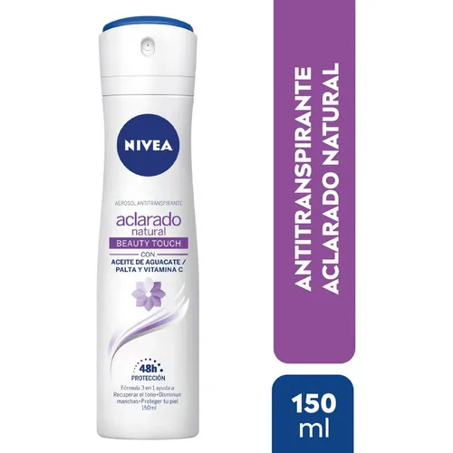 Nivea Deo (w) Sp. 150 Ml. Aclarado Natural