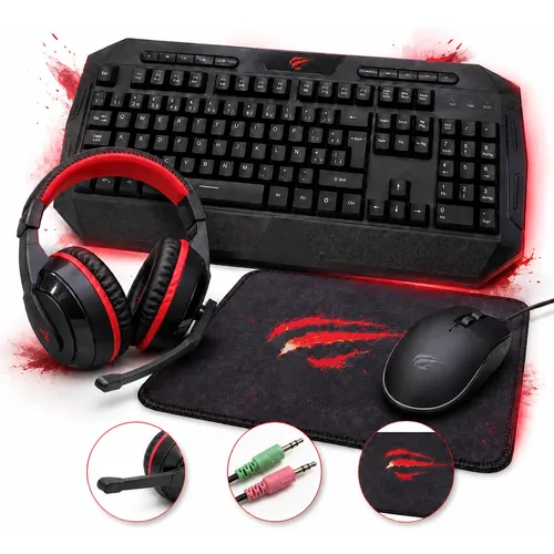 Kit Gamer OEX TM306 Teclado Semi-Mecânico Mouse 3200dpi Headset