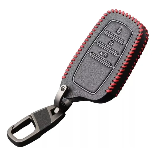 Funda Forro Protector Llave Cuero Para Toyota Fortuner Hilux