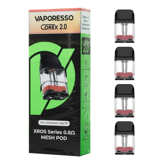 Cartuchos Resistencia Vaporesso Xros Pack 4 Unidades