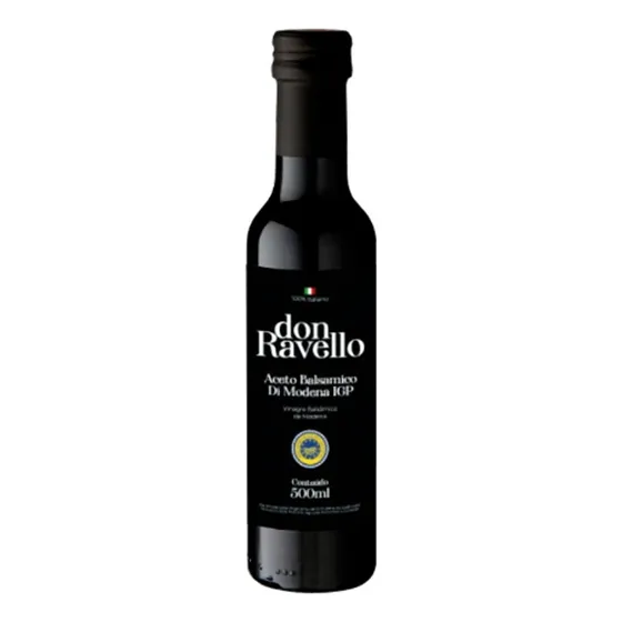 Vinagre Aceto Balsâmico De Modena Italiano Don Ravello 500ml