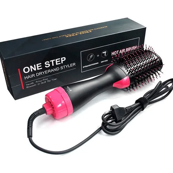 Escova Secadora Profissional Salão Seca Alisa Modela Cabelo