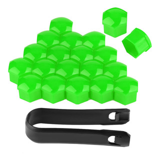 Tapones Para Tuercas De Ruedas De Coche De Color Verde Verde Tapones Para Tuercas De Ruedas De Coche De Color Verde Verde