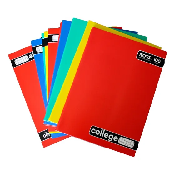 10 Cuadernos College Ross 7mm 100 Hojas
