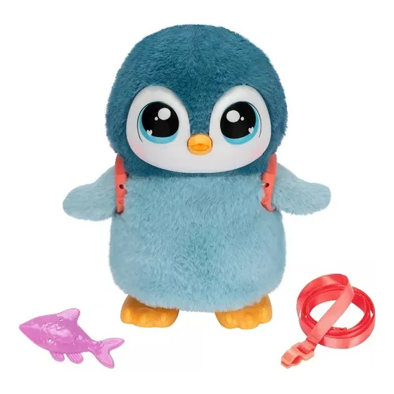 Little Live Pets Mascota Interactiva Mi Pingüino Caminante Color Mi Pingüino Azul