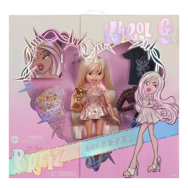 Muñeca Bratz Karol G - Edición Especial