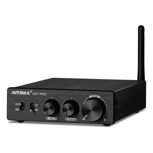 アンプ AIYIMA A01 PRO Aiyima A01 Pro 2x100w Amplificador De Potência Bluetooth D