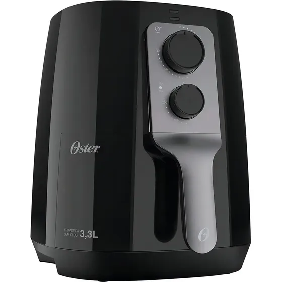 Fritadeira Sem Óleo Air Fryer 3,3l Oster Black Ofrt590 Cor Preto Voltagem 110v