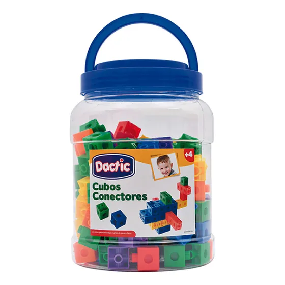 Cubos Conectores De  Plastico Dactic 130 Uds 130