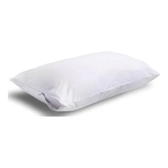Funda Almohada Protector Impermeable Pvc Con Cierre. 50x90