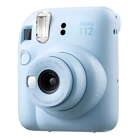Cámara Instantánea Instax Mini 12 Blue + Film 10 Azul Acero