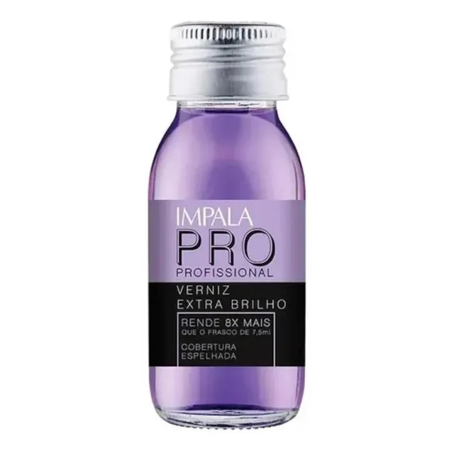 Impala Esmalte Base Verniz Extra Brilho 60ml * Profissional*