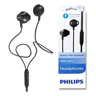 Fone De Ouvido Philips Original Com Microfone Som Grave Nota Fone De Ouvido Philips Original Com Microfone Som Grave Nota