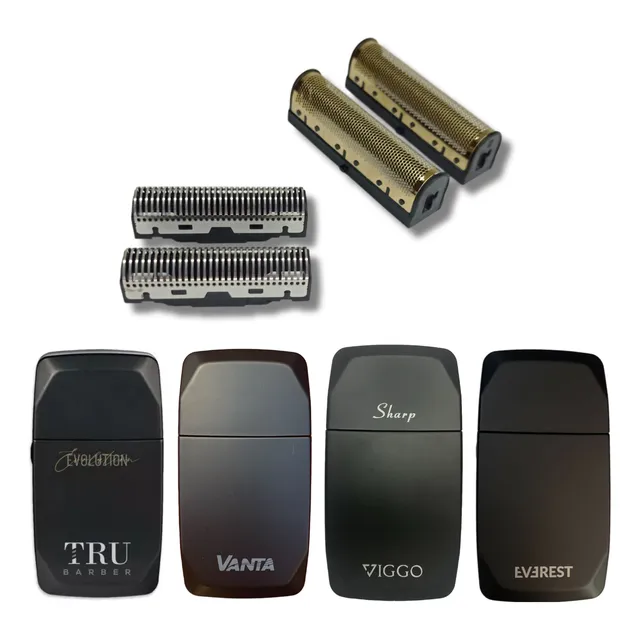 Repuesto Cuchillas + Mallas Afeitadora Shaver Viggo Vanta