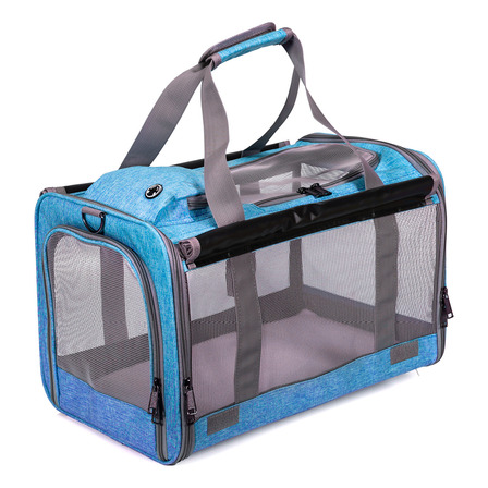 Bolsa Transporte Pet Grande Viagem Avião Madog Wind Azul Bolsa Transporte Pet Grande Viagem Avião Madog Wind Azul