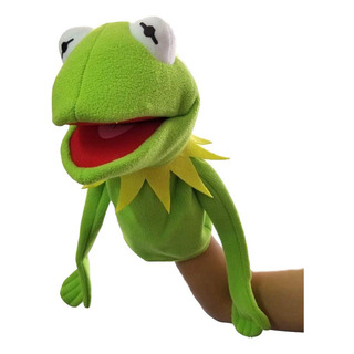Marioneta De Mano De Peluche De 40 Cm, Big Frog Show Child B Marioneta De Mano De Peluche De 40 Cm, Big Frog Show Child B